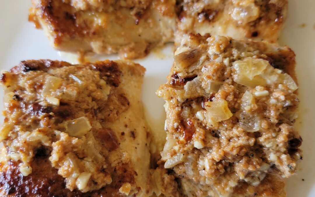 Cheesy Baked Mahi