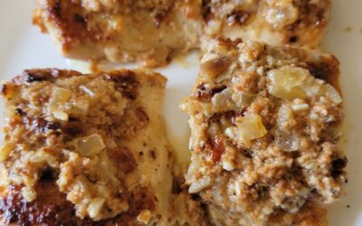 Cheesy Baked Mahi