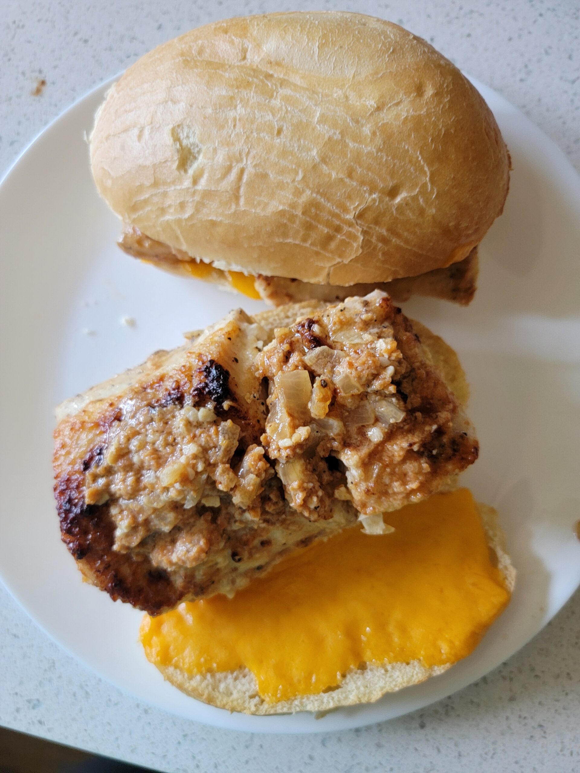 Cheesy Baked Mahi Sandwiches - SeaCo Fishing Charters Cheesy baked mahi on bun with melted cheddar with recipe by SeaCo Fishing Charters