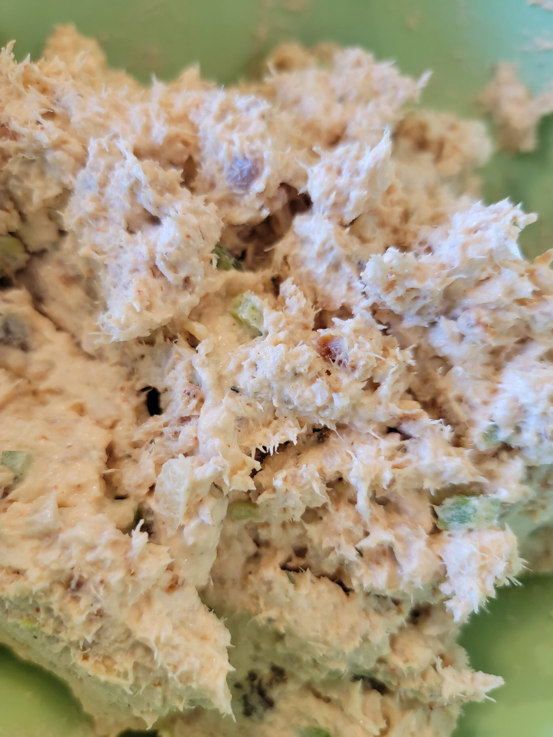 Smoked Fish Dip - SeaCo Fishing Charters photo of finished smoked fish dip, excellent for kingfish (king mackerel), mahi-mahi or wahoo by seaco fishing charters